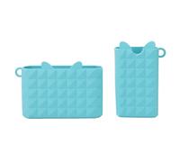 Fdit Elegante Porta Cellulare per Borsa da Spiaggia in Silicone, Custodia Leggera per Inserto per Cellulare, Comoda Custodia per Accessori da Spiaggia, Design Ventilato, Adatto a Tutte le età (GREEN)