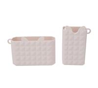 Fdit Elegante Porta Cellulare per Borsa da Spiaggia in Silicone, Custodia Leggera per Inserto per Cellulare, Comoda Custodia per Accessori da Spiaggia, Design Ventilato, Adatto a Tutte le età (Rosa