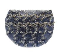 Fdit Eleganti Piume -Involucro della Testa di Turbante in Stile, Comoda Tazza Notturna per Donne, Escursioni di Alta qualità, Campeggio, Tocco Morbido (BLUE)