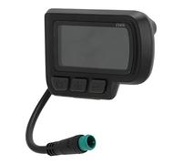 Fdit EN06 Display LCD Misuratore per Ciclo Elettrico, Tachimetro con Interfaccia USB Resistente All'Acqua con Indicatore di Batteria, Compatibile con Bici Elettriche da 24 V o 36 V o