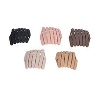 Fdit Fascia per Capelli Pieghevole in Stile coreano: Fascia per Capelli da Ragazza con Denti, Antiscivolo per Ragazze, 5 Pezzi