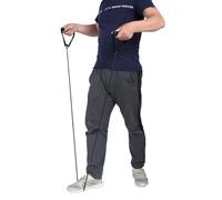 Fdit Fascia per Esercizi Durevole con Comode Maniglie Grande elasticità per Allenamenti della Parte Superiore e Inferiore del Corpo Adattabile a più Livelli di Fitness per Palestra e Ufficio (BLACK)