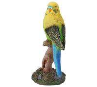 Fdit Figurina per Pappagalli in Resina, Squisita Scultura per Decorazioni da Giardino del Soggiorno con Colori Vibranti, Presente Ideale
