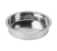 Fdit Filtro Cieco per Macchina da caffè da 51 Mm L'inserto per il Risciacquo in Acciaio Inossidabile Migliora L'efficienza di Pulizia, Filtro Cieco in Metallo da 3 Pezzi per Godersi un caffè