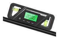 Fdit Finder Angolare del Guscio Digitale con un Display LCD Retroilluminato, Strumento a Livello Magnetico Multiplo per L'elaborazione del Legno, L'industria della Riparazione Dell'auto e L'uso a