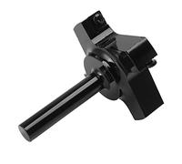 Fdit Fresa CNC per Pannello di Supporto, Testa Piallatrice a 4 Lame con Inserti in Carburo e Design Antivibrazione, per Livellamento e Trattamento Bordi