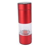 Fdit Generatore di Elettrolisi Efficiente Portatile da 230 Ml per Bottiglia D'acqua di Idrogeno per Viaggi e Affari Materiale per Uso Alimentare (rosso)