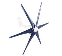 Fdit Generatore di Mulino a Professionale 6 Piccole Pale a Turbina eolica: Facile Installazione, Potenza Affidabile, Generazione di elettricità Nell'anno Dell'anno (24V)