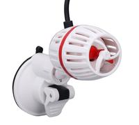 Fdit Generatore di Onde per Acquario, Pompa di Circolazione a Frequenza Variabile con Telecomando, 4 velocità Regolabili per Serbatoi da 20-60 Cm Fino a 150 Litri, Pompa del Flusso (WHITE)