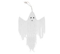 Fdit Ghost Sospeso Sospeso Sospeso Flottaio Floating Ghost Decorazioni Intrecciata Intrecciata in Cotone Spooky Boho Style Wall Art per Vacanza Halloween Home Yard Shop