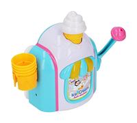 Fdit Giocattolo da Bagno in Schiuma a Forma di Gelato Fai-da-Te per Bambini, Funzionamento Semplice, Aspirazione Potente per Il Bagno