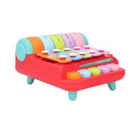 Fdit Giocattolo Educativo per L'apprendimento Educativo del Giocattolo Colorato per Bambini Che Bussa al per Gli Amanti della Musica Dimensioni Compatte (Rosso)