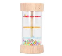 Fdit Giocattolo in Legno con Bastoncino della Pioggia Che Migliora la Coordinazione Occhio-mano e L'illuminazione Musicale per Bambini, L'interazione Genitore-figlio (Piccolo)