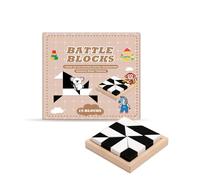 Fdit Giocattolo Puzzle Educativo a Blocchi, Gioco Puzzle con Blocchi di Allenamento Cerebrale a Due Colori con Sviluppo di abilità Logiche per Migliorare la Concentrazione e la (*1)