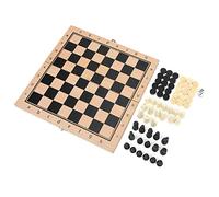Fdit Gioco di Backgammon a Dama Portatile 3 in 1, Gioco da Tavolo Interattivo per Incontrare gli Amici (#11)