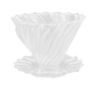 Fdit Gocciolatore per caffè in Vetro Realizzato a Mano con Manico Che Migliora L'esperienza di Preparazione della Birra, per la Preparazione di caffè Caldo e Freddo, Controllo Accurato, 1