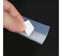 Fdit Guarnizione Autoadesiva, Striscia di Tenuta in Silicone per Porte e Finestre, con proprietà Fonoassorbenti Antipolvere Antivento, per Porte in Vetro Senza (35 mm*5 m (bianco/bianco sporco
