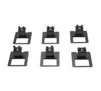 Fdit Guarnizioni per Materasso da 6 Pezzi, Barra di Fissaggio per Deflettore Antiscivolo, Supporto per Materasso in Posizione, Pinza con Dimensioni Regolabili per Struttura del Letto