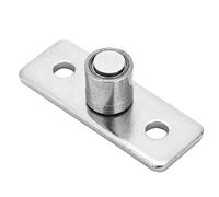 Fdit Guide da Pavimento per Porte da Fienile da 2 Pezzi, Guide Inferiori in Acciaio Inossidabile per Porte da Fienili in Legno per Porte Scorrevoli e Applicazioni di Montaggio a