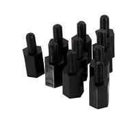 Fdit Hardware di Chiusura di qualità Premium per Distanziali Nylon Femmina 100pcs M2 M4 M4 a Vite a Vite, Lunghezza della Filettatura Interna 8 Mm per Applicazioni Industriali