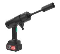 Fdit Idropulitrice a Batteria 2.4MPa, Pulitore Portatile con Batteria 12000mAh, Ugello 6-in-1 per Lavaggio Auto, Pulizia Pavimenti e Irrigazione (BLACK)