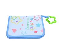 Fdit Il Mio Primo Album Fotografico, Specchio Sicuro, Tessuto Morbido, Adesivi per Nomi di Libri di Famiglia, Album per Bambini, Contiene Foto da 4" X 6" per Bambini