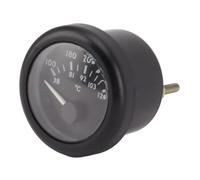 Fdit Indicatore della Temperatura Dell'acqua Misuratore della Temperatura Dell'acqua Indicatore della per Veicoli con Materiale ABS Ad Alta Precisione Quadrante di Facile (12V)