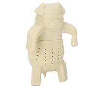 Fdit Infusore per tè in Silicone Riutilizzabile con Colino da tè per Cani Carino con Oltre 100 Fori per Filtro per Bustine di con Foglie di