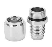 Fdit Installazione Flessibile 1 Pollice Pantaloni per Armi in Ottone Giunto per Distributori di Carburante, Connessione Standard (Articolazione noiosa)