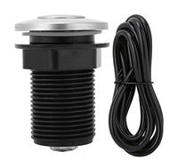 Fdit Interruttore Aria Spazzatura Interruttore Automatico Pulsante + Kit Tubo Pneumatico Pneumatico