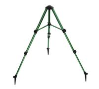 Fdit Irrigatore a Impatto Pesante su Base Tripode, Ugello in Ottone, Copertura 360 Gradi Regolabile 40-94 Cm per Prato Giardino e Grandi Aree