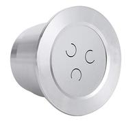 Fdit Kit Capsule Caffè Riutilizzabile in Acciaio Inox, Coperchio Pressato per Polvere, Alta Precisione di Filtraggio per Macchina da Caffè (Stile lucido)