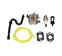 Fdit Kit Carburatore Motosega per 028 028AV 028, Kit di Riparazione, Candela Carburatore con Tubo Carburante e Parti di Ricambio per Motosega