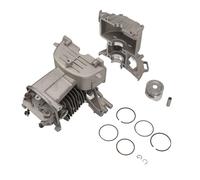 Fdit Kit di Montaggio Pistone Cilindro da 39 Mm, Pezzi di Ricambio per Decespugliatore in Alluminio con Elevata Durezza e Resistenza alla Corrosione, per GX35 GX35NT HHT35S UMK435