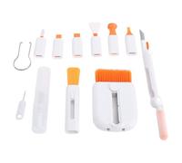 Fdit Kit di Pulizia per Tastiera, Detergente per Schermo Portatile Multifunzionale per PC, Dispositivi Elettronici, Tablet, Cuffie - Set Completo di Strumenti di Pulizia per Casa e Ufficio