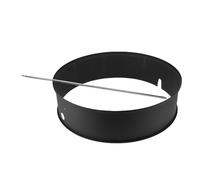 Fdit Kit di Rotatore Elettrico -ring in Acciaio Inossidabile per Grill da 22 Pollici, Kit di Girarrosto a Griglia Portatile All'aperto per Gite in Campeggio (Plug 220v)
