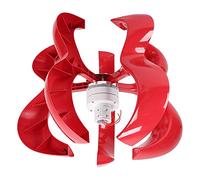 Fdit Kit di Turbine Eoliche a 5 Pale Efficiente Generatore di Energia Eolica a Bassa velocità del per Sistemi di Monitoraggio e Lampioni (100W)
