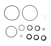 Fdit Kit Guarnizioni Pompa Filtro a Sabbia, con O-Ring della Valvola di Rilascio dell'Aria (White)