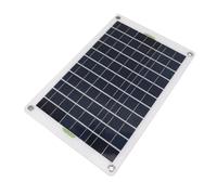 Fdit Kit Pannello Solare 20W, Caricabatterie Portatile Pieghevole con Controller 10A, per Batteria 12V Auto Barca