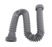 Fdit Kit Tubo Sifone a P Flessibile Espandibile Installazione Efficiente e Ravvicinata Soluzione di Drenaggio per Lavello da Singolo con Raccordi a Tenuta Stagna