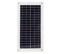 Fdit Kit Ventola con Pannello Solare, Ventola di Scarico Portatile 10W con