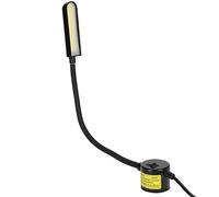 Fdit Lampada a Collo di Cigno Flessibile da 30 LED per Macchina da Cucire da 6 W con Base Magnetica per Studi di Cucito, Camere da Letto, Fabbriche