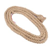 Fdit Lampade a Corda di Canapa Vintage Basi (2 metri 1 testa)