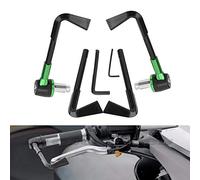 Fdit Leva del Freno di Protezione Dell'impugnatura a Mano per lo Sterzo in Moto, Protezione Alla Moda e Sorprendente per Un'efficace Anticollisione, Si Adatta a Sterzo di 22 Mm (GREEN)