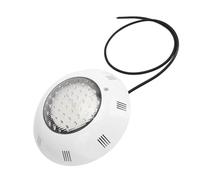Fdit Luci per Piscina a LED AC12V Illuminazione Sommergibile Luminosa Impermeabile per Il Paesaggio della Piscina, ABS Resistente 1pz (Bianco Caldo 9W)
