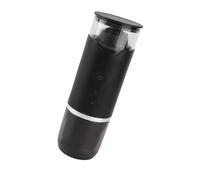 Fdit Macchina da caffè a Capsule Piccole in Macchina Portatile Automatica per L'escursionismo da caffè Elettrica Portatile Compatta per Capsule DG Nera