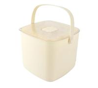 Fdit Macchina per Ghiaccio Portatile, Vaschetta per Cubetti di Ghiaccio Pressato Compatta per Uso Domestico, Plastica Resistente, capacità 1 Litro, Perfetta per Riunioni di Famiglia