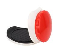 Fdit Macchina per Polpette Portatile, Pulizia Facile, Pressa per Polpette di Hamburger, Plastica Ad Alta Resistenza, Colore Rosso, Strumento Sicuro per la Produzione di di Hamburger