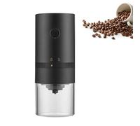 Fdit Macinacaffè Elettrico Portatile con Batteria Ricaricabile e Ricarica USB, Regolazione Continua della Macinatura per caffè in Grani e Spezie, Motore Silenzioso, Parti Lavabili in