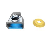 Fdit Macinazione della Protezione del Giardino della Polvere Robusta PA66 Angolo di Materiale per 100 115 Mulini, Protezione della Polvere Affidabile per, 1 Copertura della (20MM)